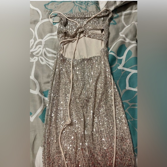 Fashion Nova Dresses & Skirts - gold sequin dress
